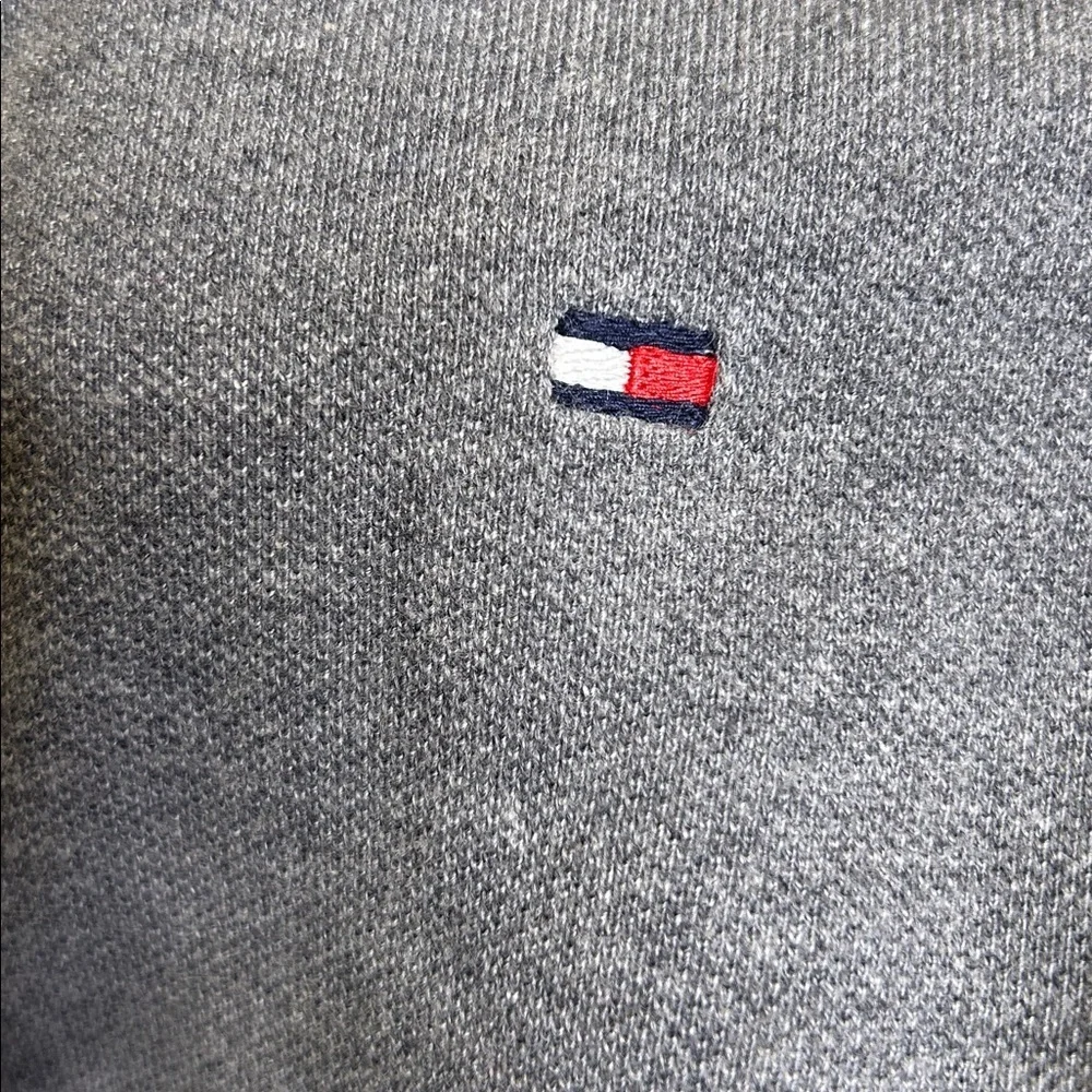 Tommy Hilfiger Heather Gray Polo Shirt - Picture 4 of 6